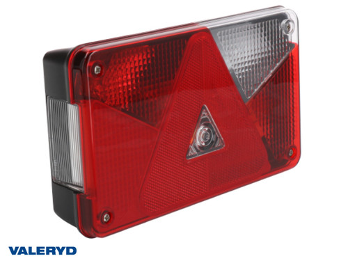 Tail light Aspöck Multipoint 5 Right 238x140x55, Bayonet connection 6(8)-pin  [3010116]