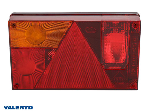 Tail light Aspöck Multipoint 1 Left 240x140x52 cable entry at the rear  [3010145]