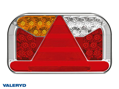 LED Tail light SCANDI-170 Left 240x140x55 12/24V. Bayonet 6-pin