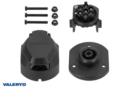 Electrical socket 7-pin for trailer