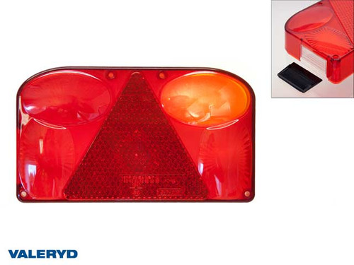 Spare lens Tail light Right 238x138x55 with fog light (for 3010087) [3120087]