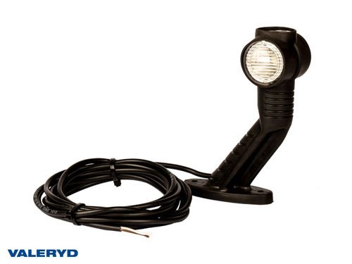 LED End outline marker Aspöck Superpoint III 180x120x56mm R/L red/white/yellow, 4m open end cable [3152010]