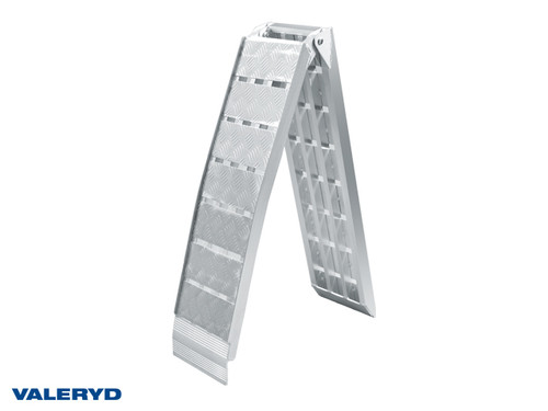 Loading ramp aluminium 2260x305mm, foldable: 1160x305mm, 680 kg [6452027]