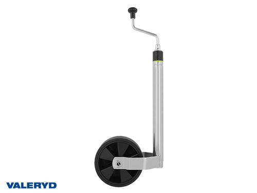 Jockey wheel Ø48 mm Plastic rim. Solid rubber wheel 215x70mm weight indicator [6659022]