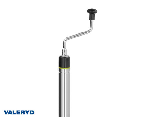 Jockey wheel Ø48 mm Plastic rim. Solid rubber wheel 215x70mm weight indicator [6659022]