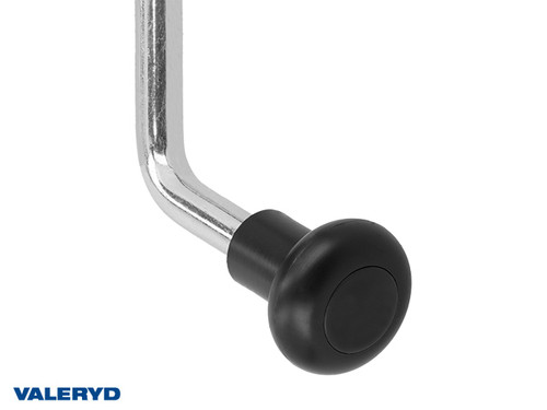 Jockey wheel Ø48 mm Plastic rim. Solid rubber wheel 215x70mm weight indicator [6659022]