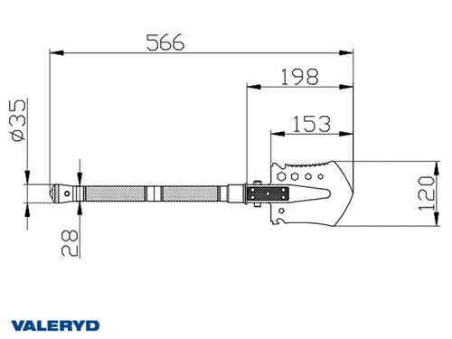 Multi-Tool Loke 566x120mm