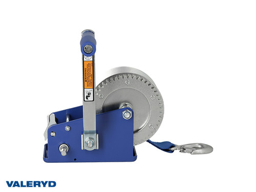 Vitlo VALERYD cinkovano 1800lbs/800kg sa trakom 50mm x 10m