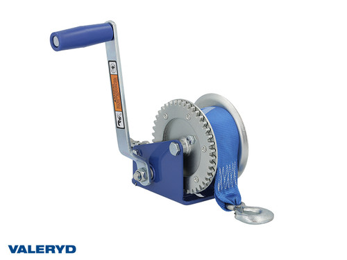 Vitlo VALERYD cinkovano 1200lbs/550kg sa trakom 50mm x 7m