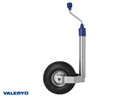 Jockey wheel Ø48 mm Metal rim. Pneumatic tyre 260x85 mm. Support load 136Kg [6658002]