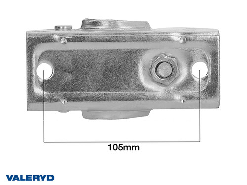 Šelna za podporni kotač i stabilizator Ø48mm cc=105mm lim