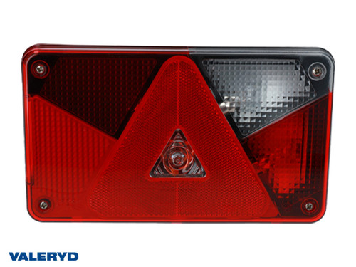 Tail light Aspöck Multipoint 5 Right 238x140x55, Bayonet connection 5-pin  [3010117]