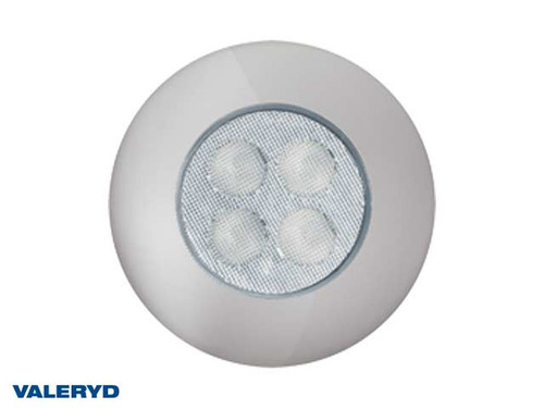 LED Interior lighting round Ø92 silver