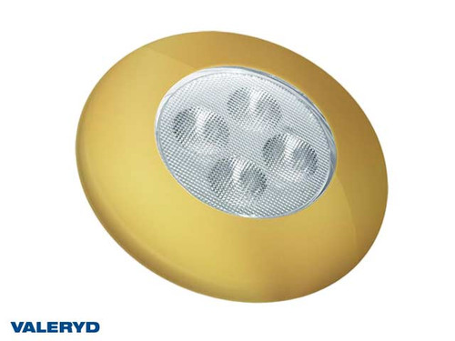 LED Interior lighting round Ø92 gold