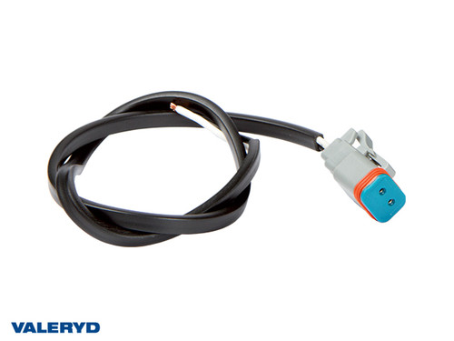 Deutsch Stecker plug with a 2x0.75mm², 500mm cable [3064006]