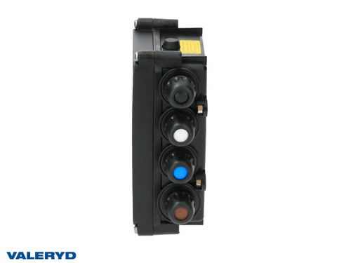 Junction box Aspöck 182x161x67mm Deep lid ASS1 8-outlets [3102004]