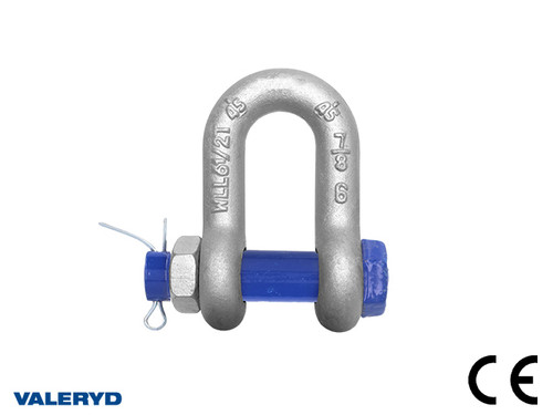 Shackle, Straight with screw G-2150, WLL 1500Kg [6510392]