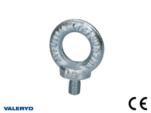 Lifting eye Bolt, DIN580, WLL 140Kg, M8 [6510311]