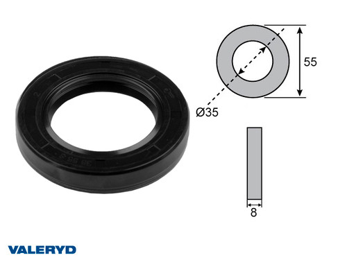 Hub seal 35x55x8 [1359012]