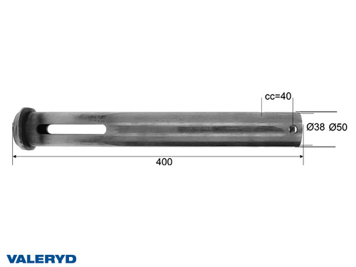 Drawtube BPW ZAF 2,0-2 + 2,0-3, Ø 50mm [2102007]