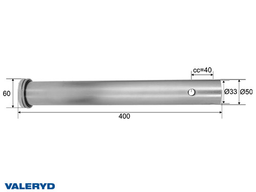 Drawtube Knott KF/KFG27-A; Ø 50mm [2105003]