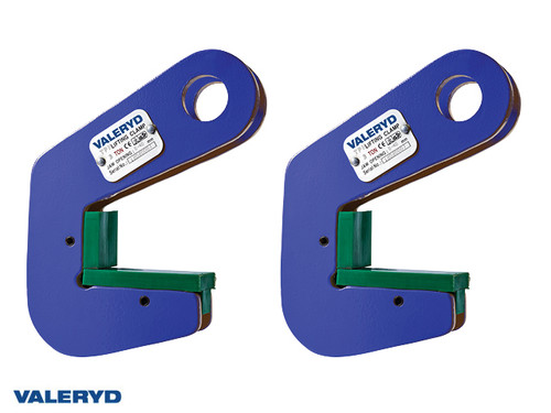 Pipe lifting clamps horizontal lift , 1500Kg (2 pack) [6510060]