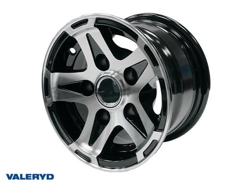 Aluminium rim 6.00x10 5 bolt, maks 750kg [6090000]