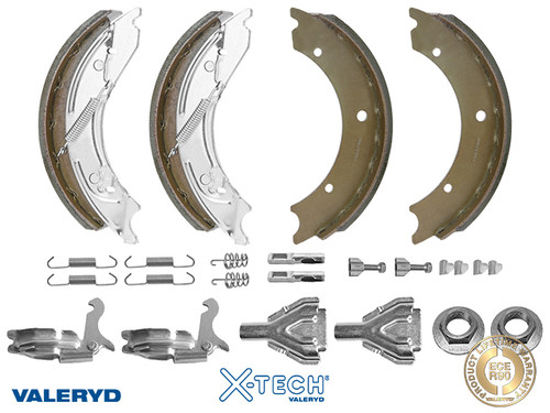 Brake shoe set 250x40 fits Knott Superkit 