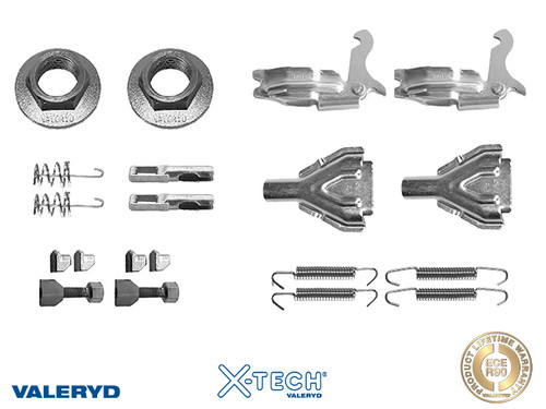 Brake shoe set 200x50 fits Knott Superkit 