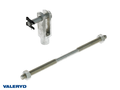 Trailer brake rod Right/Left Length 160 mm with fork head M8 [4060004]
