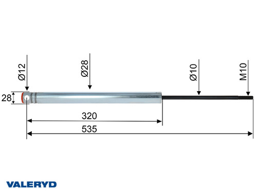 Coupling damper Knott KF20 ; CC=535 [4020097]