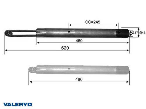 Drawtube Peitz PAV/SR 0,7 MX - 1,3 MX; ZAF 1,6-1; Ø 46mm  Drawtube Peitz PAV/SR 0,7 MX - 1,3 MX; ZAF 1,6-1; Ø 46mm