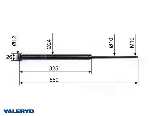 Coupling damper fits GRAU GTA 1.0 CC=550 [4020008]