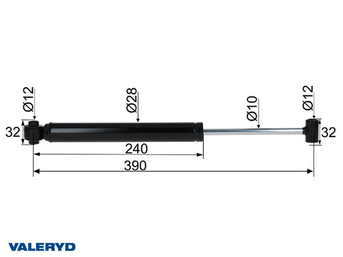 Coupling damper fits BPW A 1510 / AK 2008 CC=390
