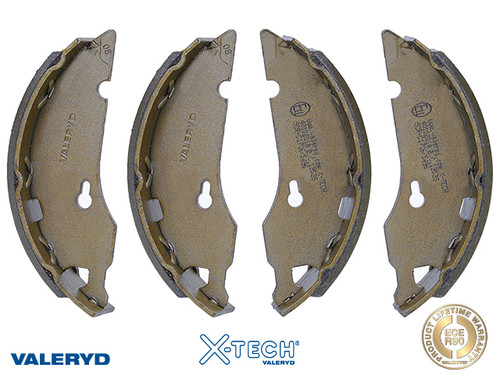 Brake shoe set 160x35 fits AL-KO Superkit 