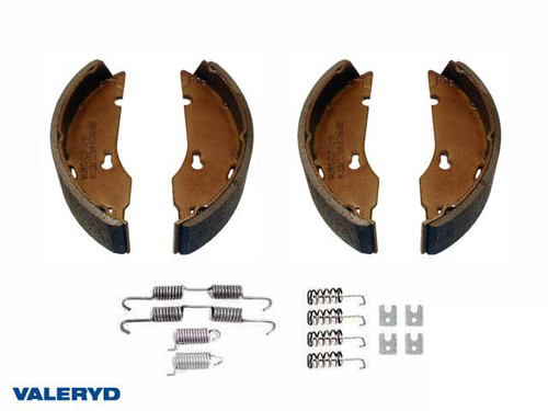Brake shoe set 160x40 fits AL-KO Axle set  [4010200A]
