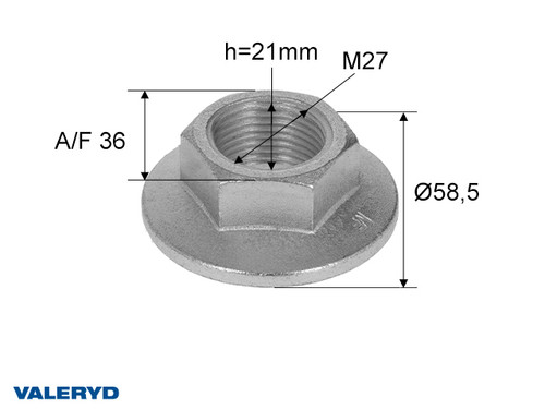 Matica osovine M27x2 za AL-KO 2361