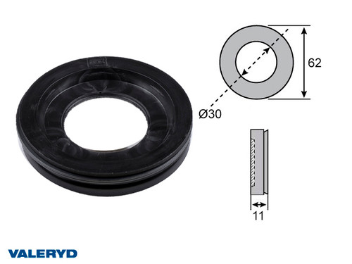 Hub seal 30x62x11