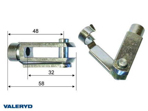 Vilica M8 CC48mm Dužina 58mm (2-kom)
