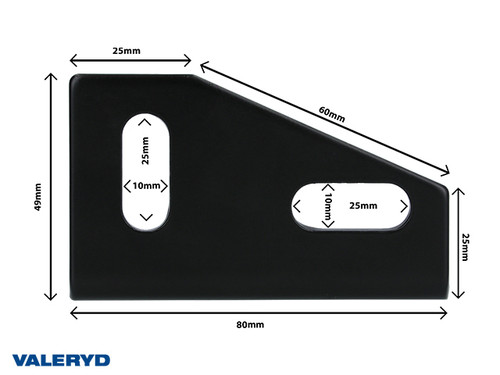 Holder angled for electrical socket [3990021]