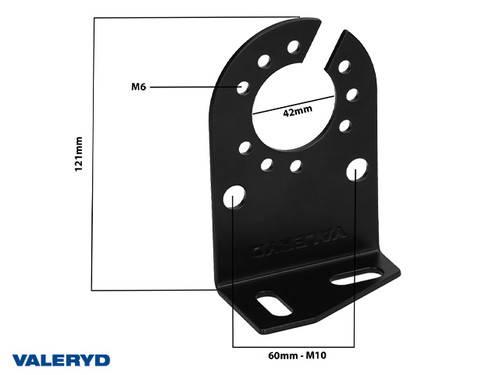 Holder angled for electrical socket [3990021]