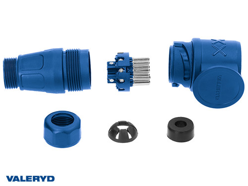 13-pin trailer connector blue [3210003B]