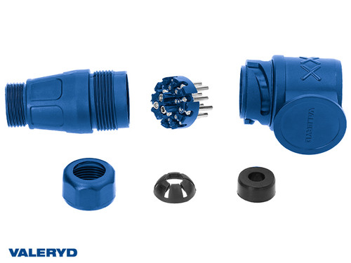 13-pin trailer connector blue [3210003B]