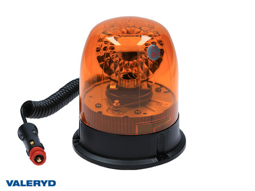 Rotating beacon light 12/24 V Cable 2 m , with connection for cigarette lighter. Magnetic mount  [3199003]