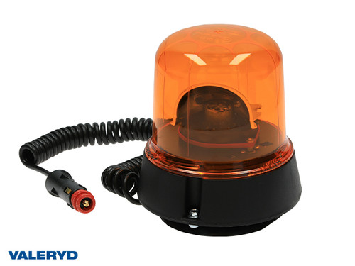LED Rotating beacon light 12/24 V Cable 2 m, with conn. for cigarette lighter. Magnetic attachment  [3199001]