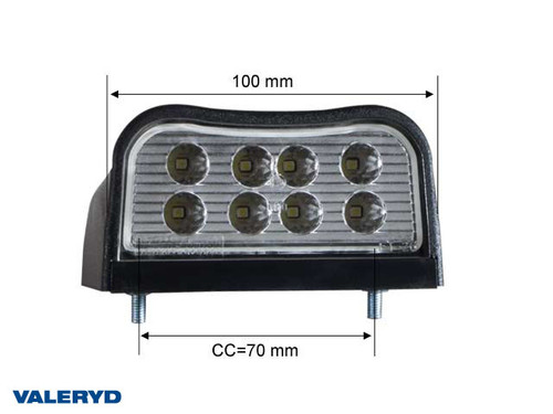 LED Number plate lamp Valeryd 95x55x50mm 12-30 V