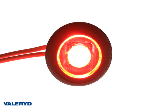 LED Position light Valeryd Ø32x17,2mm red 12-36V incl. 0.15m Cable [3172074]