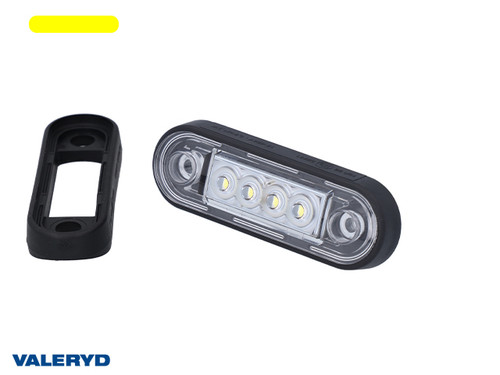 LED Side marking light Valeryd 84,2x27,7x12,8mm Yellow 12-36V incl. 15cm Cable [3172055]