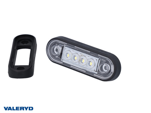 LED Position light Valeryd 84,2x27,7x12,8mm White 12-36V incl. 150mm Cable