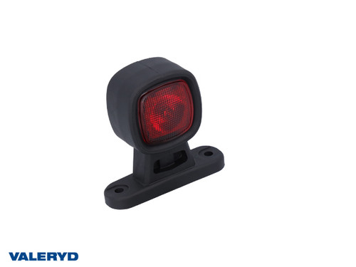 LED End outline marker L/R 68x70x31mm 12-30V White/Red, 0,5m cable [3172019]